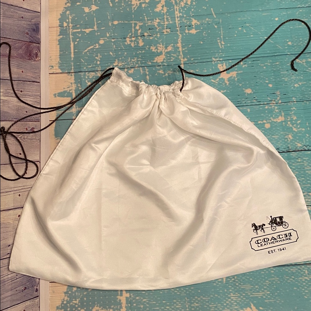 Coach Leatherware White Storage Bag - Picture 7 of 11